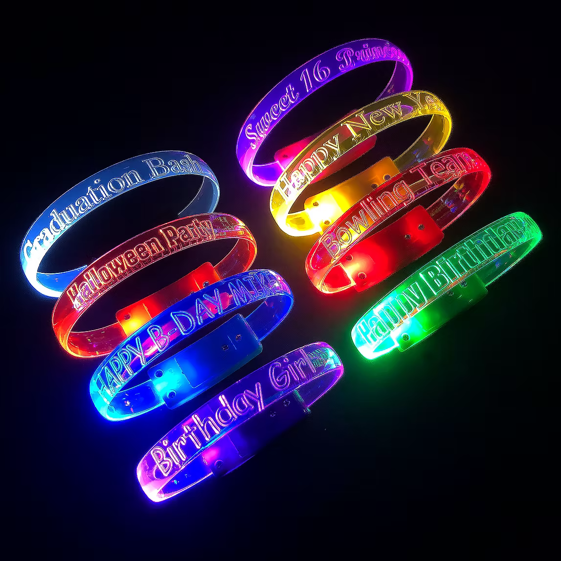 Custom LED Wristbands